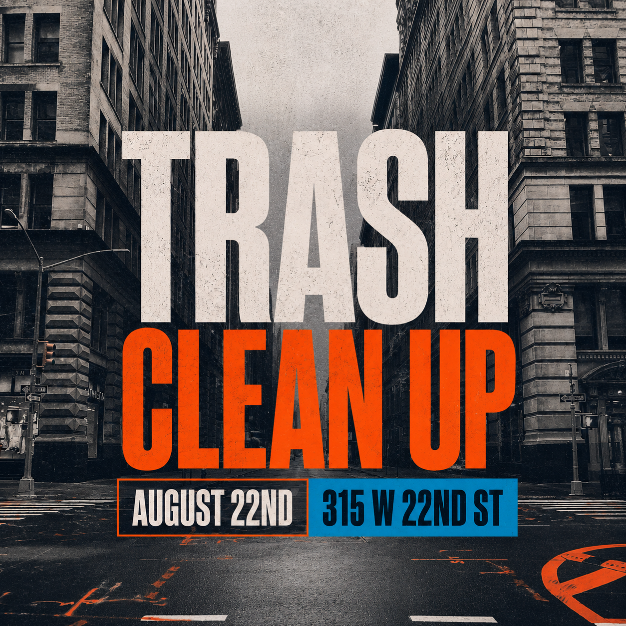 Chelsea Trash Clean Up