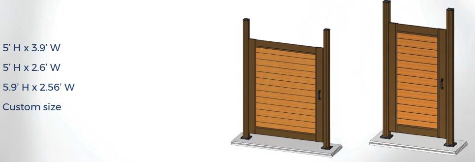 Privacy Screen Sizes