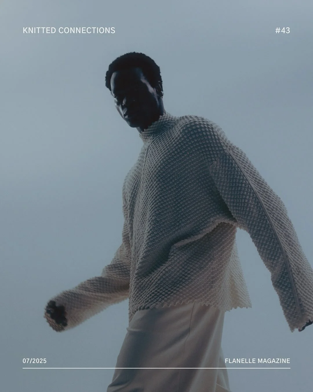 Knitted Connections &mdash; A Fashion Editorial published in Flanelle Magazine, July #43 - The Bold Edition. 

Created in cooperation with photographers Francesca Amann &amp; Elena Jaber and knitwear designer / developer Zo&euml; Aurivel.

Proudly pr