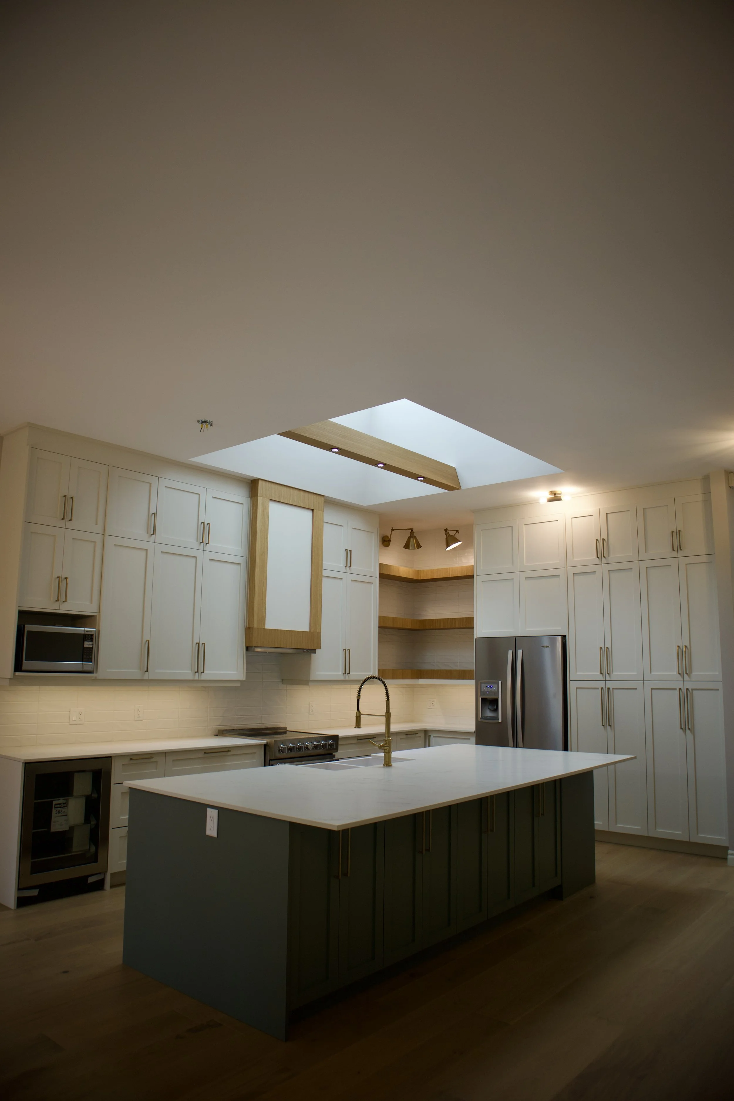 Custom kitchen remodel in Calgary, AB