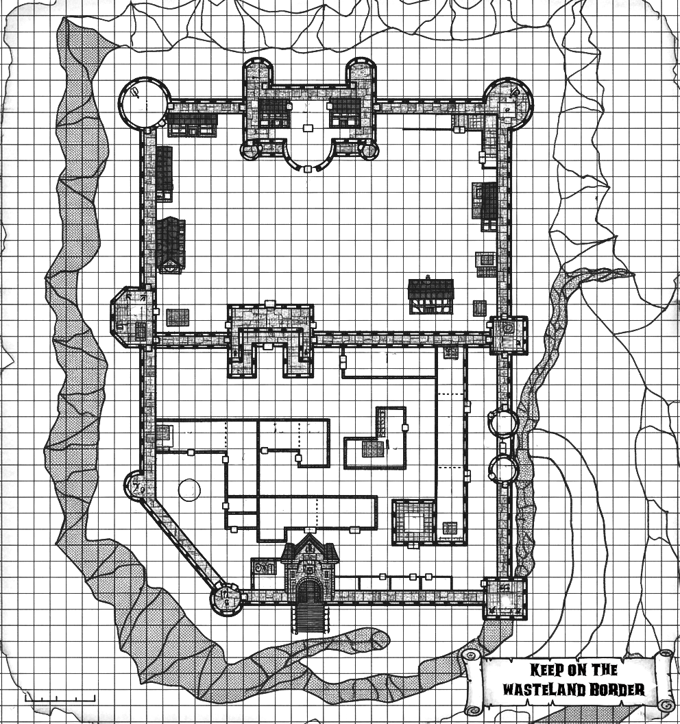 Dystopian Dawn "Keep on the Wasteland Border" Adventure Module