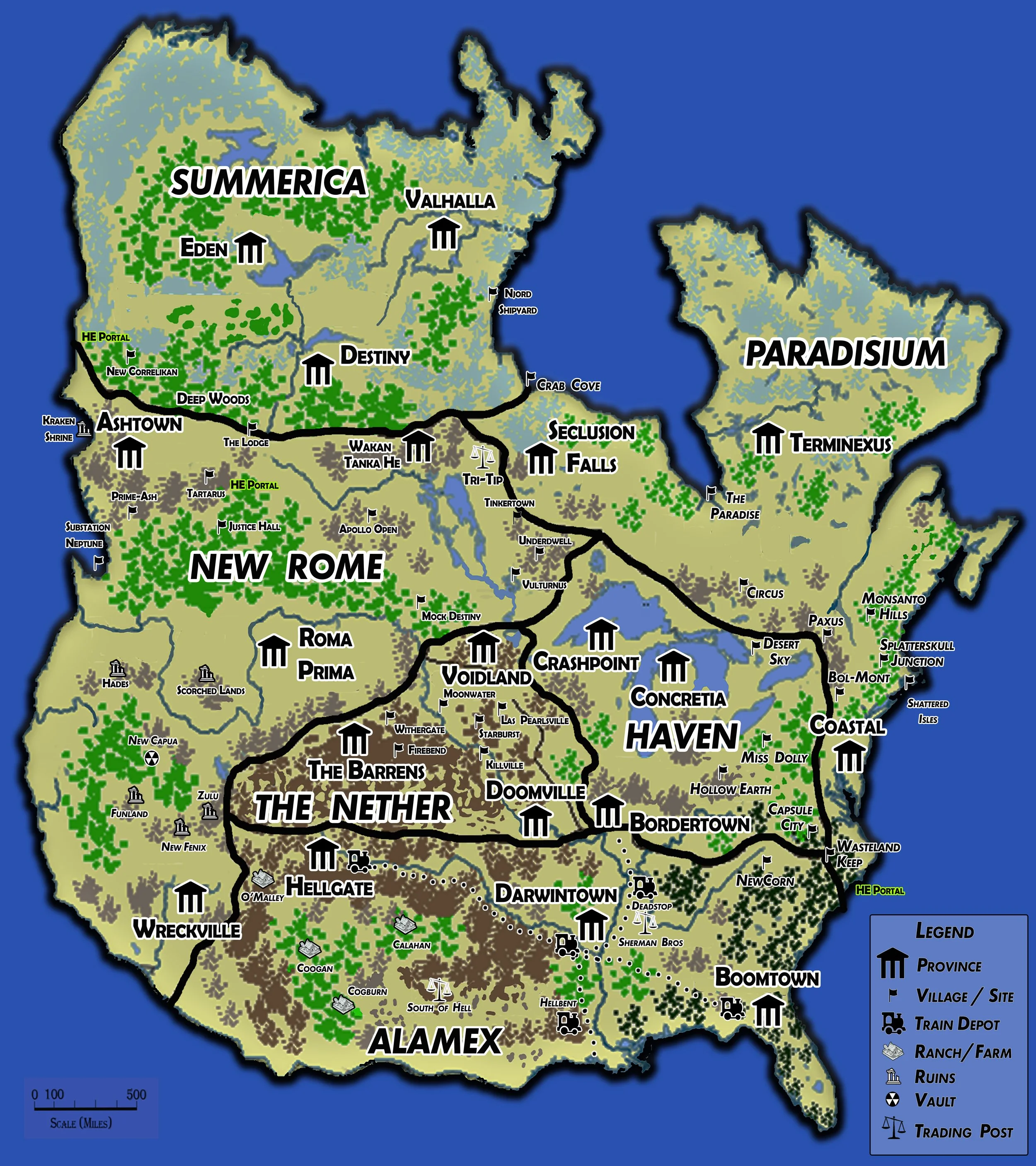 North America Map 2026
