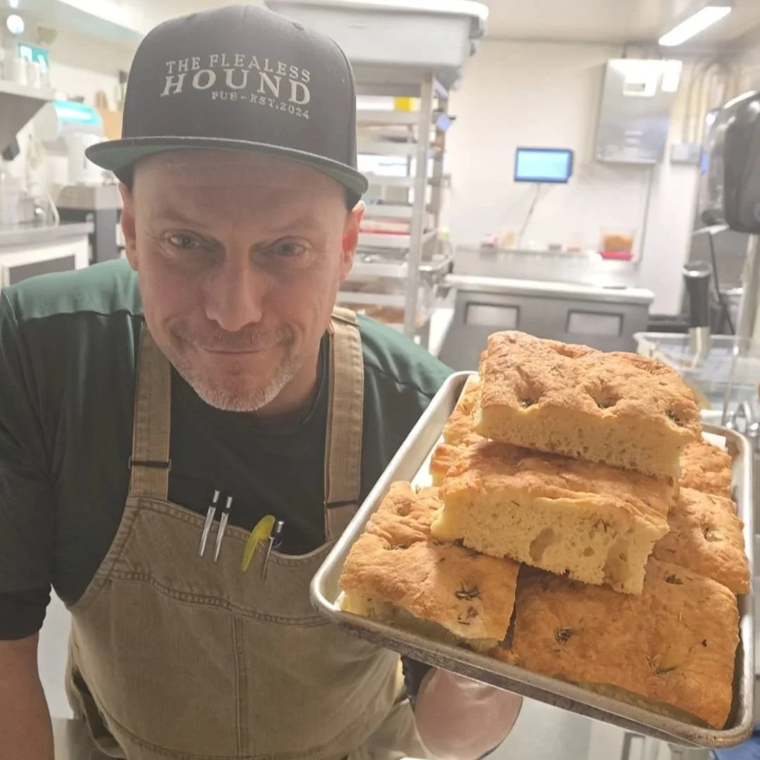 Chef Kevin focaccia