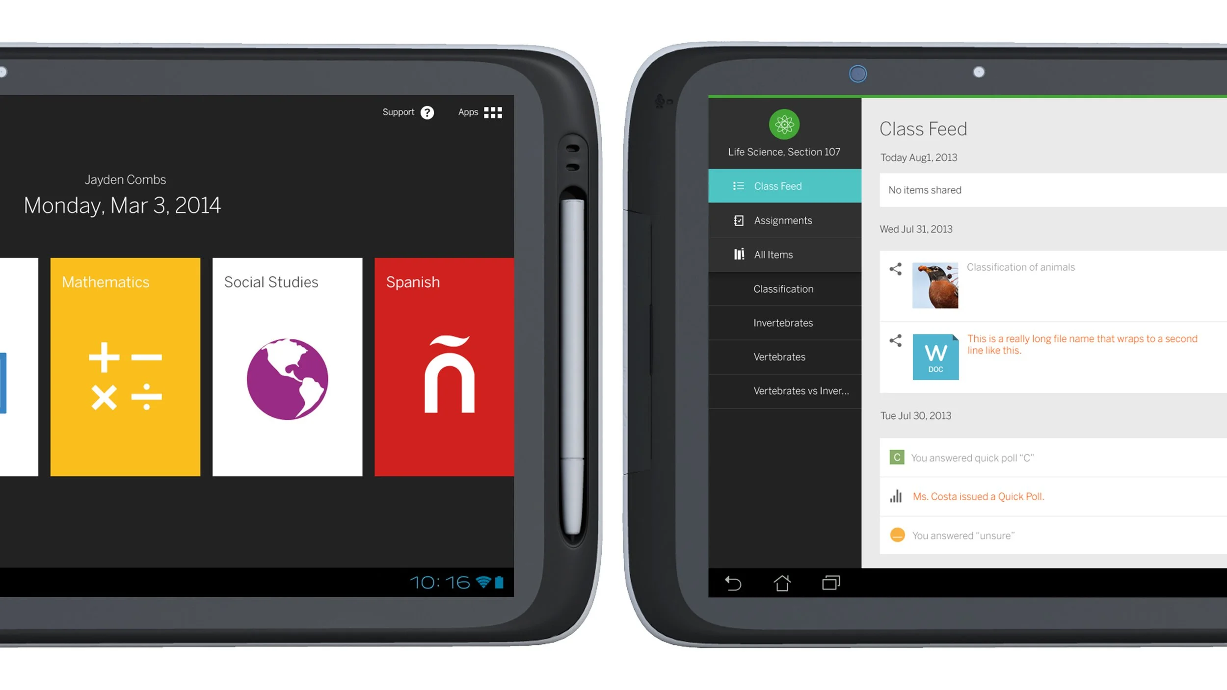 Amplify K12 Tablet system (VP, Design)