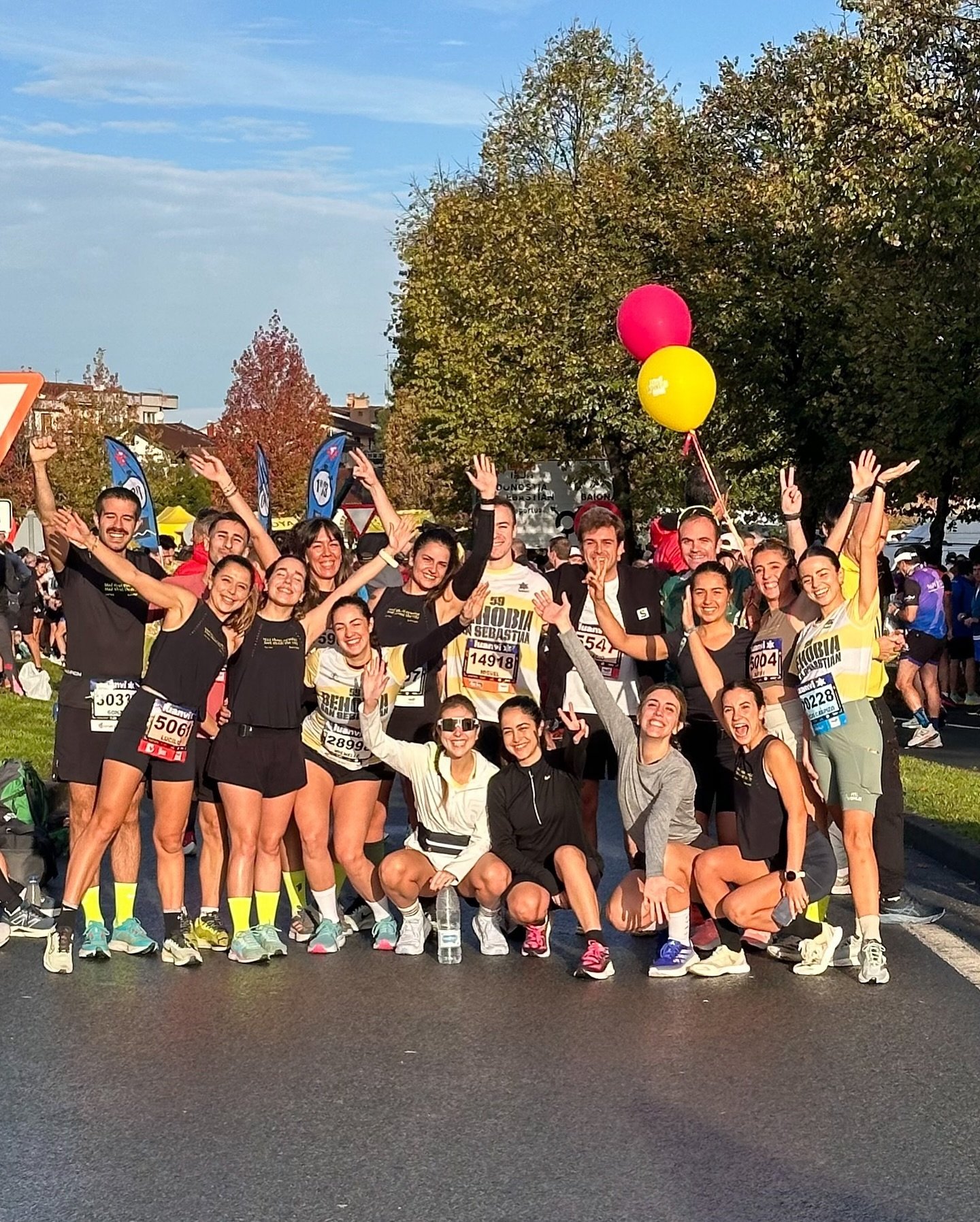 MadRunners take over @behobia_ss 🏃🏼&zwj;♀️🚀

No puedo estar m&aacute;s orgullosa de todos y cada uno de los que habeis corrido hoy ❤️ 

Constancia semana tras semana en los entrenamientos dando sus frutos 🔥🚀

Y hablo en nombre de todos, pero cre
