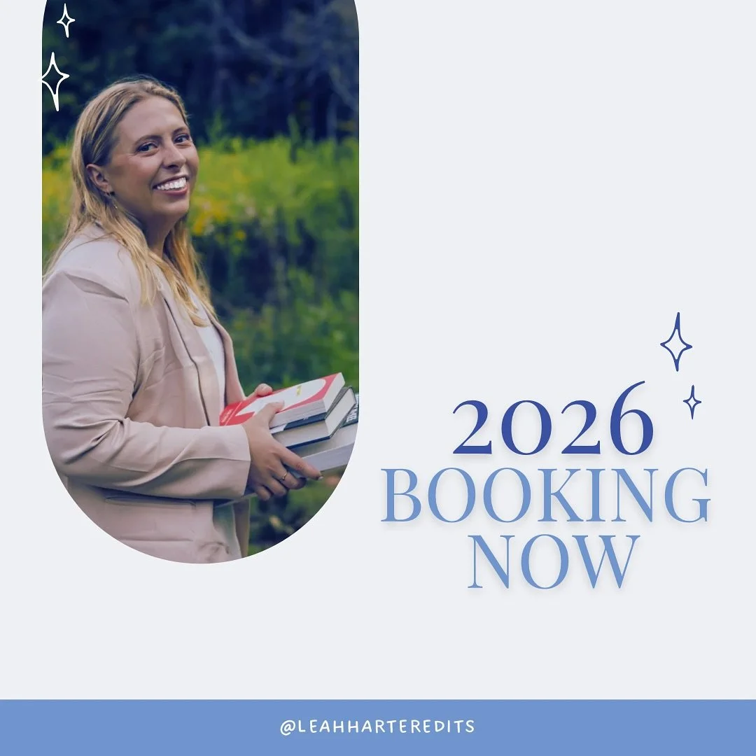 Hello 2026 ✨ 

My books are officially open for bookings in 2026. 

Want to work together to write an unforgettable novel? 

Submit an intake form in my bio to get a free sample edit. 

&mdash;&mdash;&mdash;&mdash;&mdash;&mdash;&mdash;&mdash;&mdash;&