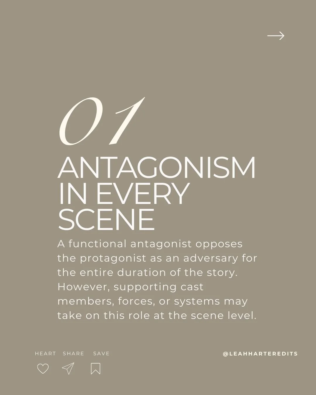 image explaining how to write better villains.