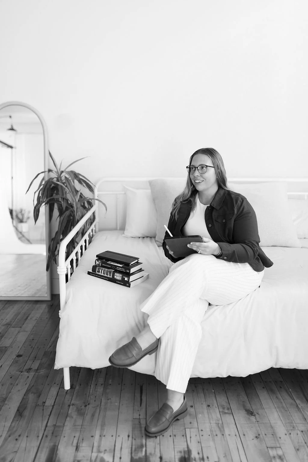 Picture of a developmental editor describing how to hire an editor.