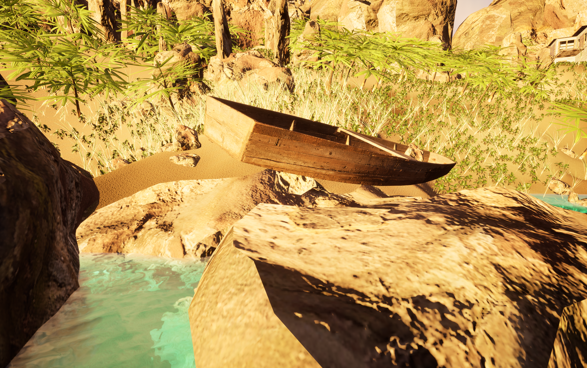 Abandoned Beach Front Property