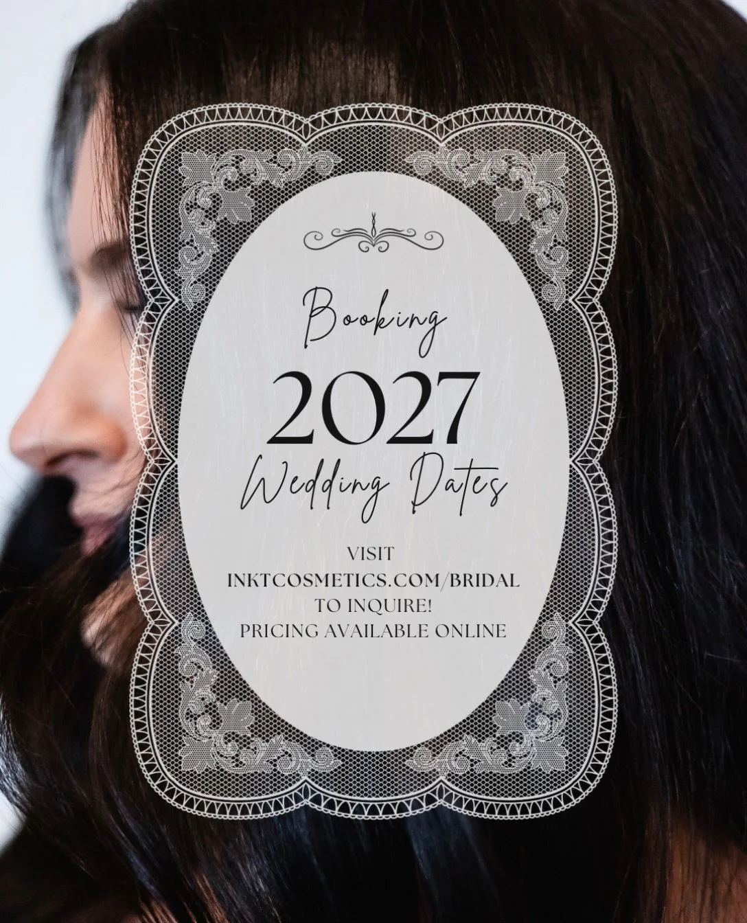 Your wedding doesn&rsquo;t have to be on a Saturday to book with us! Monday? Friday? Tuesday? No problem. 😌 

Inquire online and view pricing, let&rsquo;s get your date secured 📅 
Inktcosmetics.com/bridal

#weddings #ohiobride #ohiohairstylist #bri