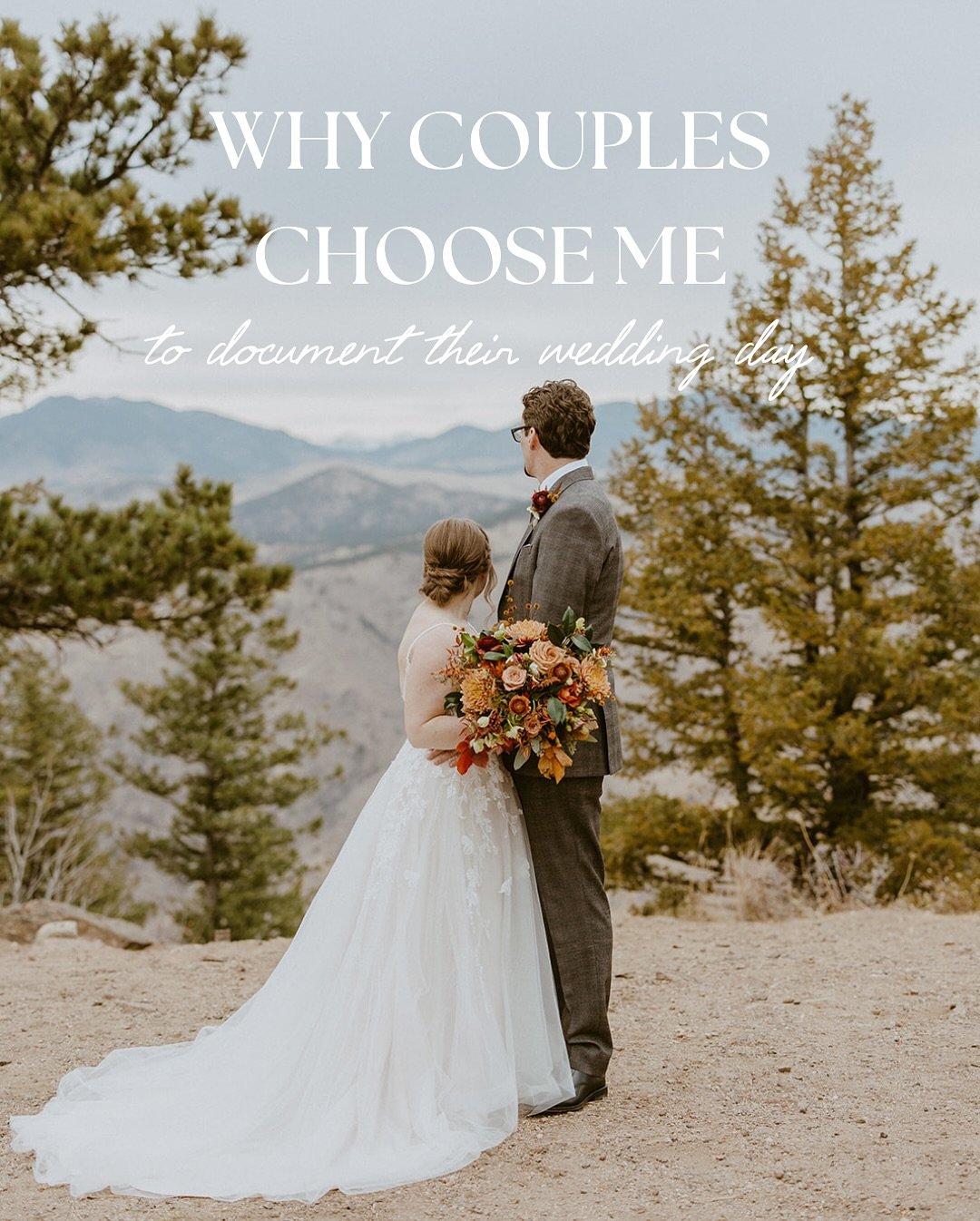 how I do what I do 

Something I&rsquo;ve thought more about recently is how no two weddings are the same. That&rsquo;s because no two couples are the same, your wedding represents who you are &amp; your story together. That&rsquo;s what I want to do