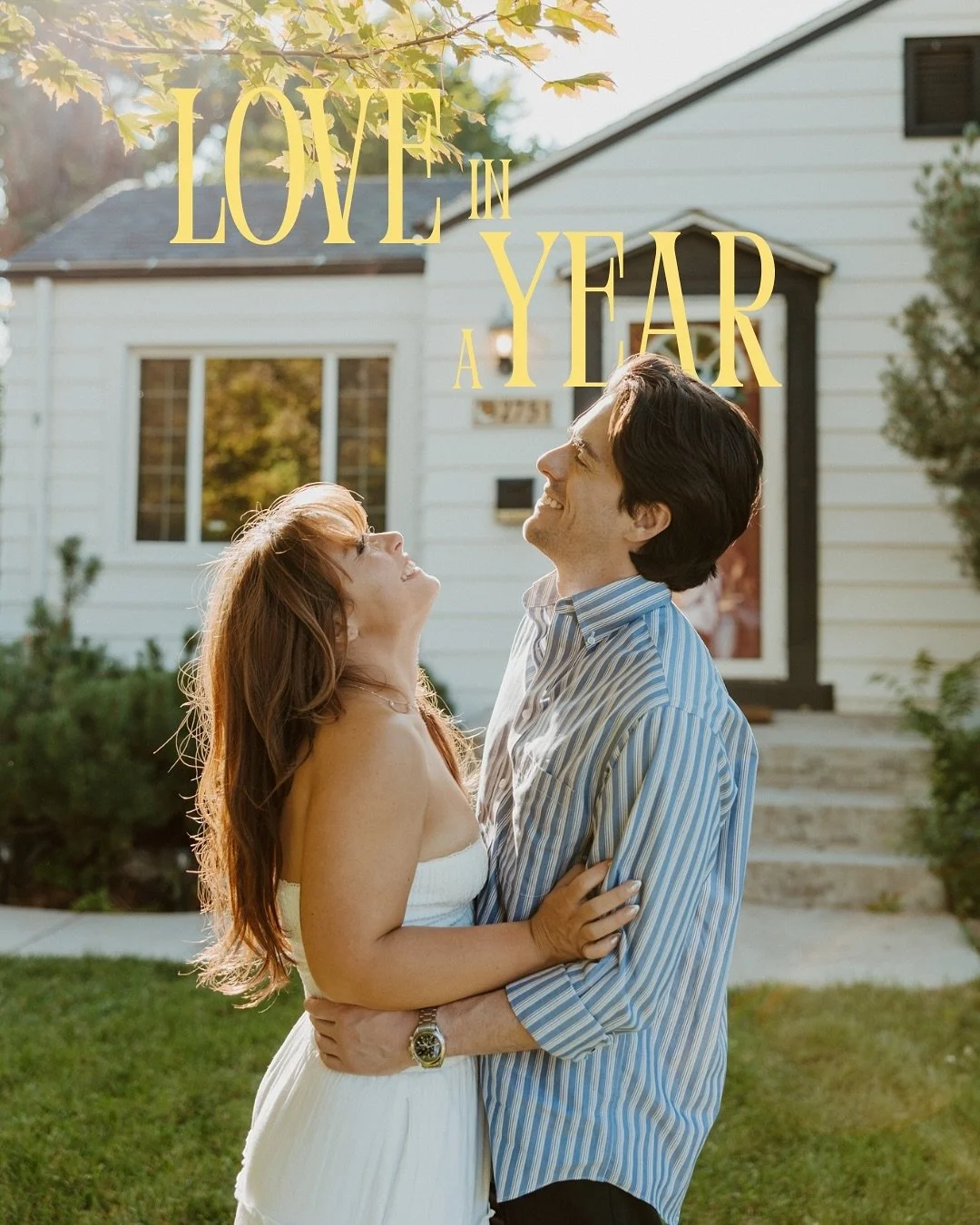 Let me start by saying I love K &amp; C - when they reached out to me for their wedding day, K was so excited to do something fun &amp; unique for their engagement session. Which brings me to talking about this idea

Funny enough, it was about a year