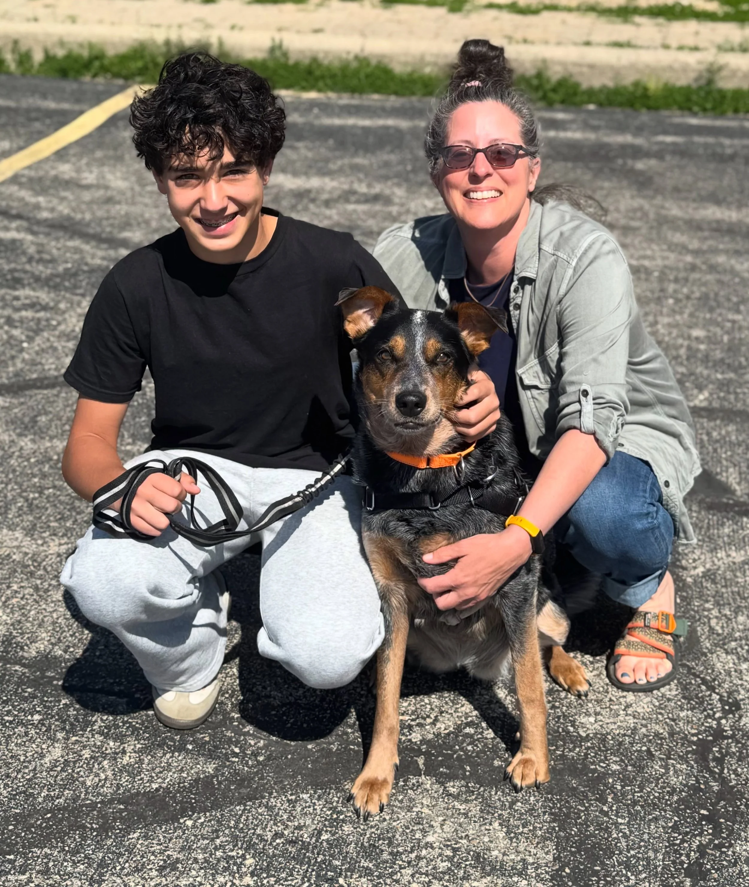 Gracie is heading off to foster! You too can have an amazing foster pup! Check out www.petsofohiorescueteam.org/foster
