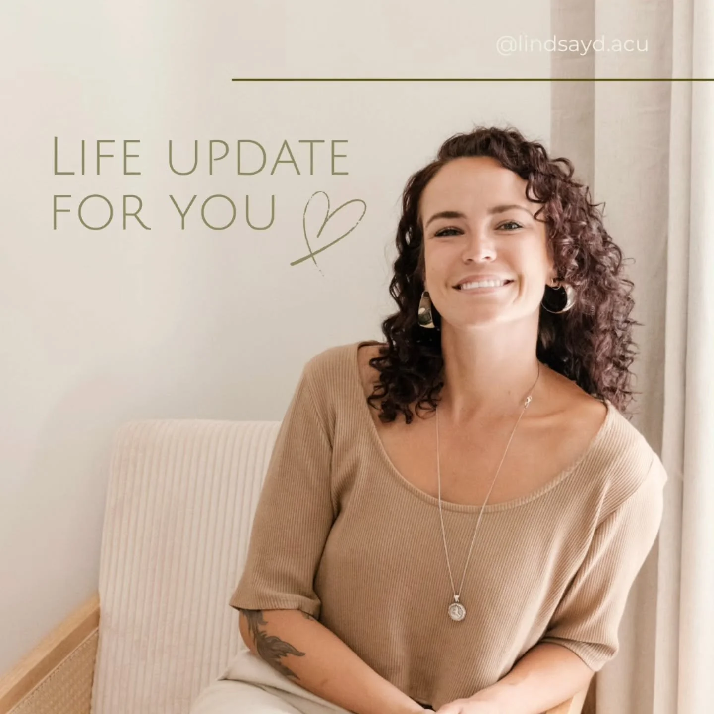 .
Helllooo my sweet friends, family, and community! 

A little life update for you all, as the winds are shifting and I begin to prepare for my departure from Victoria ✨️

Before I settle again, I&rsquo;m so happy to share that this October, I&rsquo;