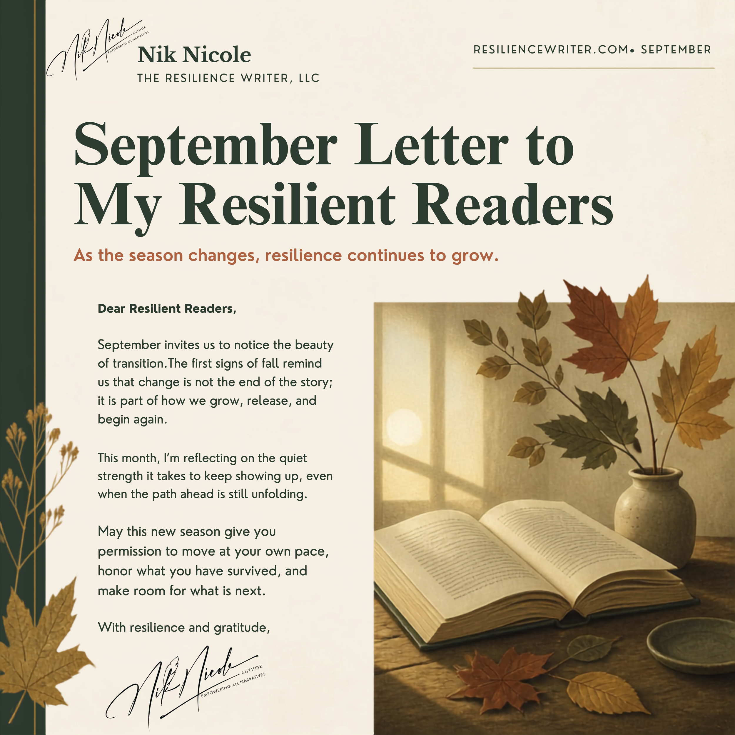 September Newsletter 