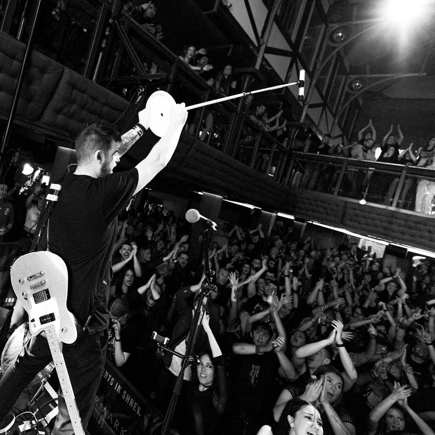 Top weekend with the @emofestuk crew 🖤

Next up, Amsterdam 🙌 
I hope you&rsquo;re ready

Photography by @samcorphotos // @conniemayavisuals