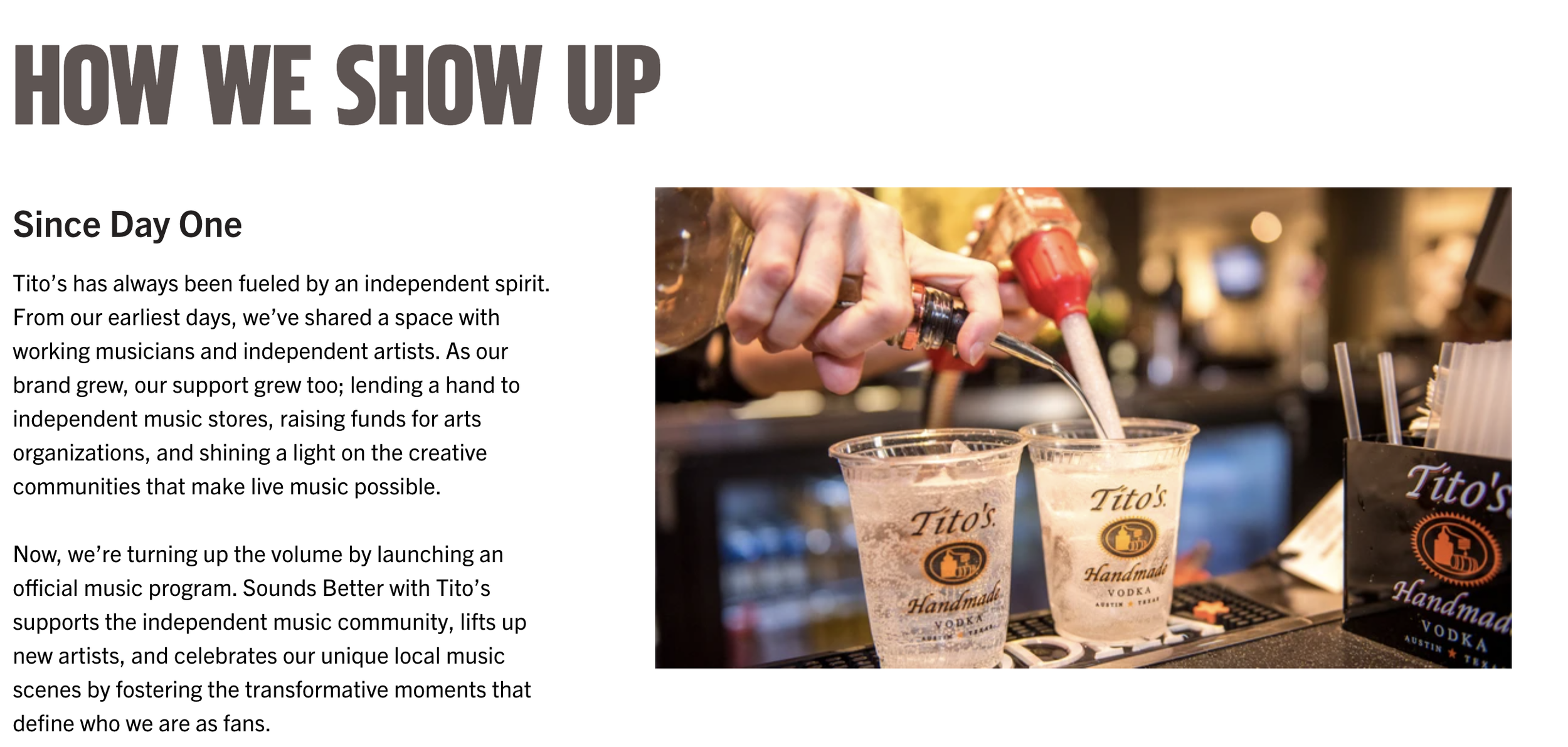 Sounds Better with Tito's, 2025