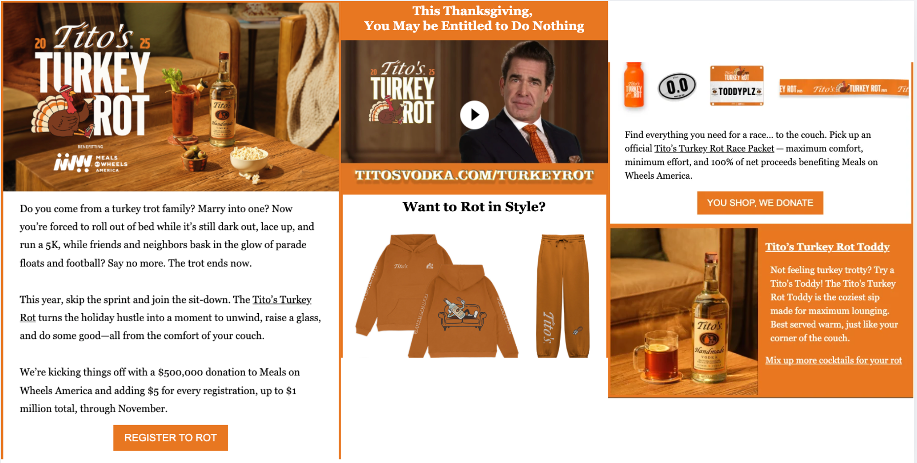 Subject Line: Register for the Tito's Turkey Rot