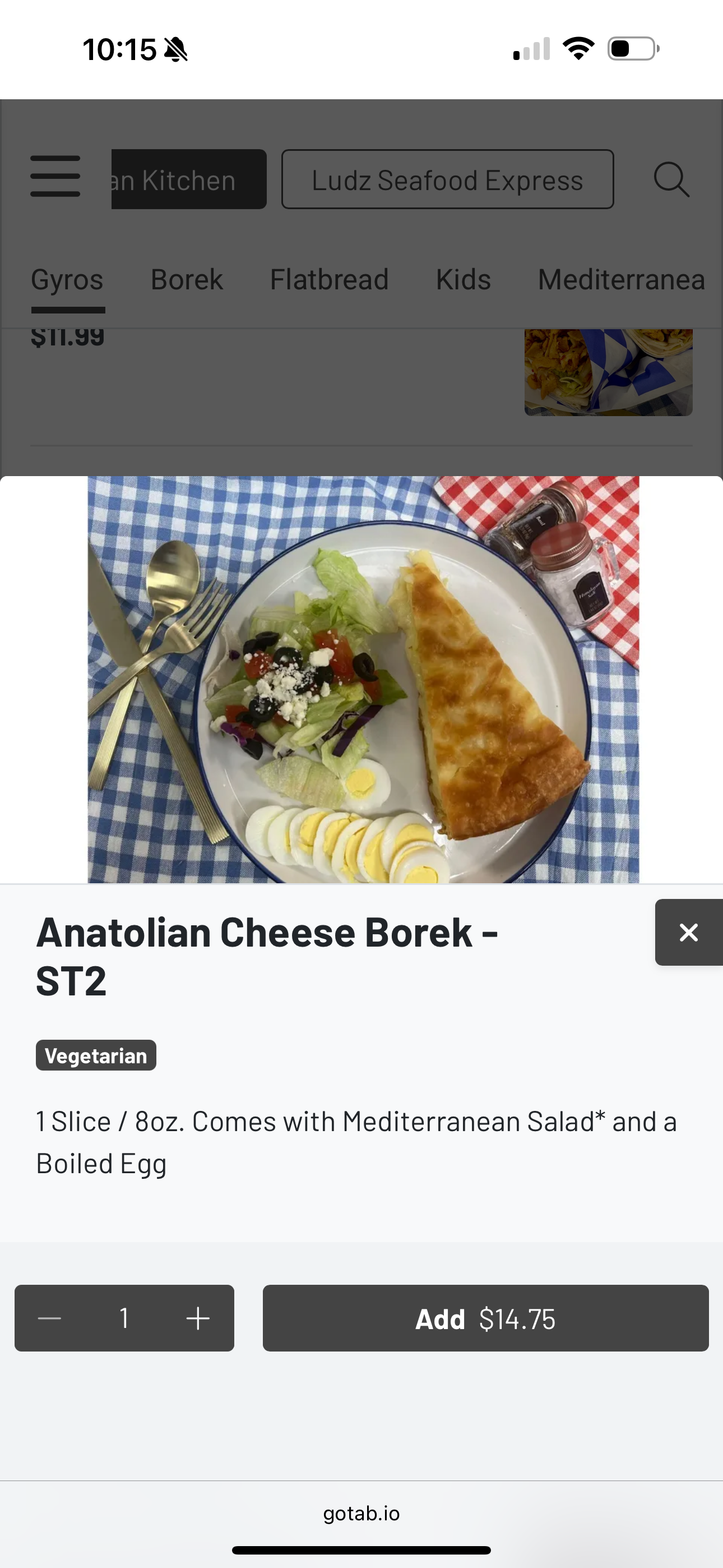 Add Borek