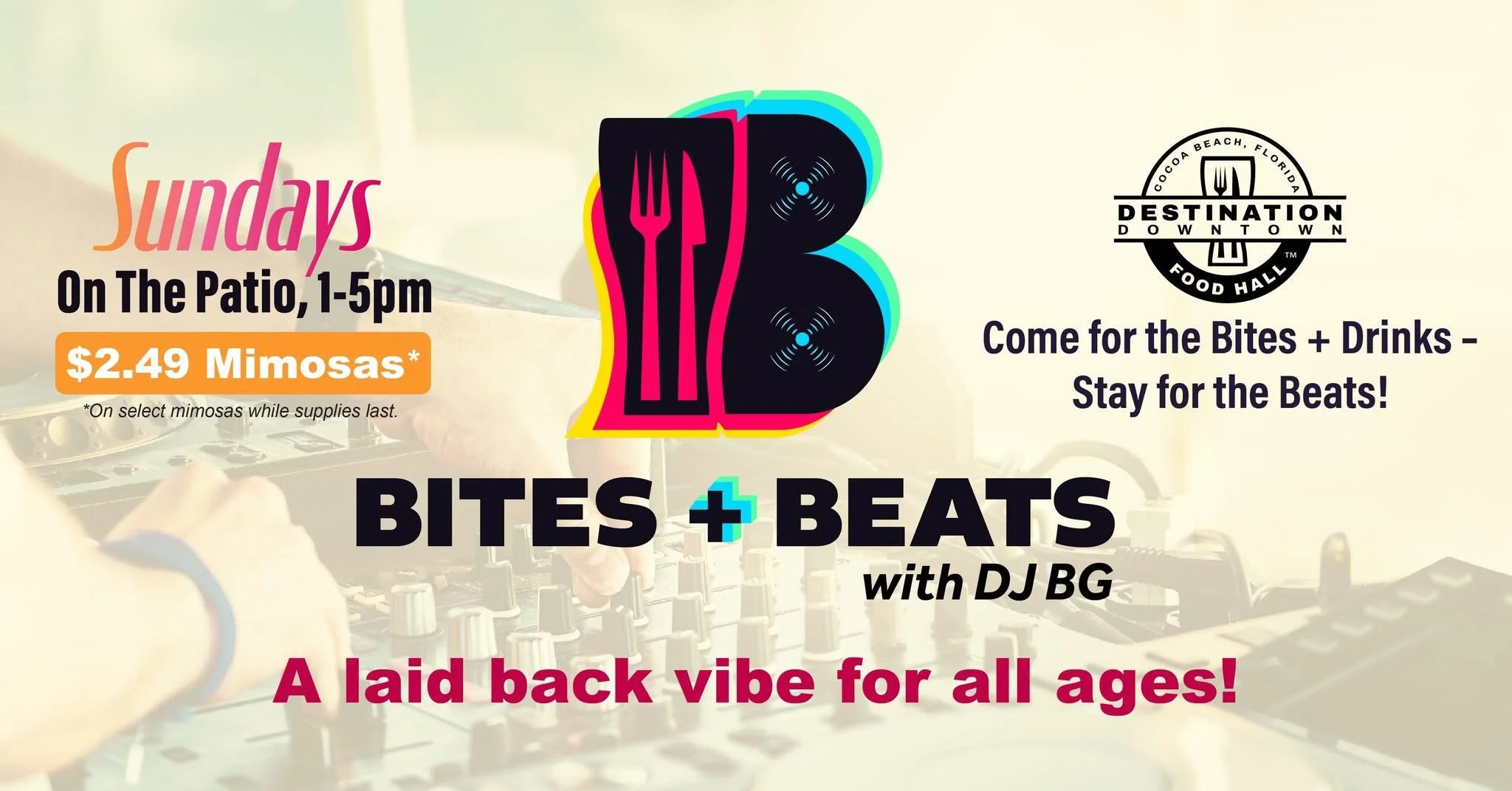 BITES AND BEATS WITH DJ BG 