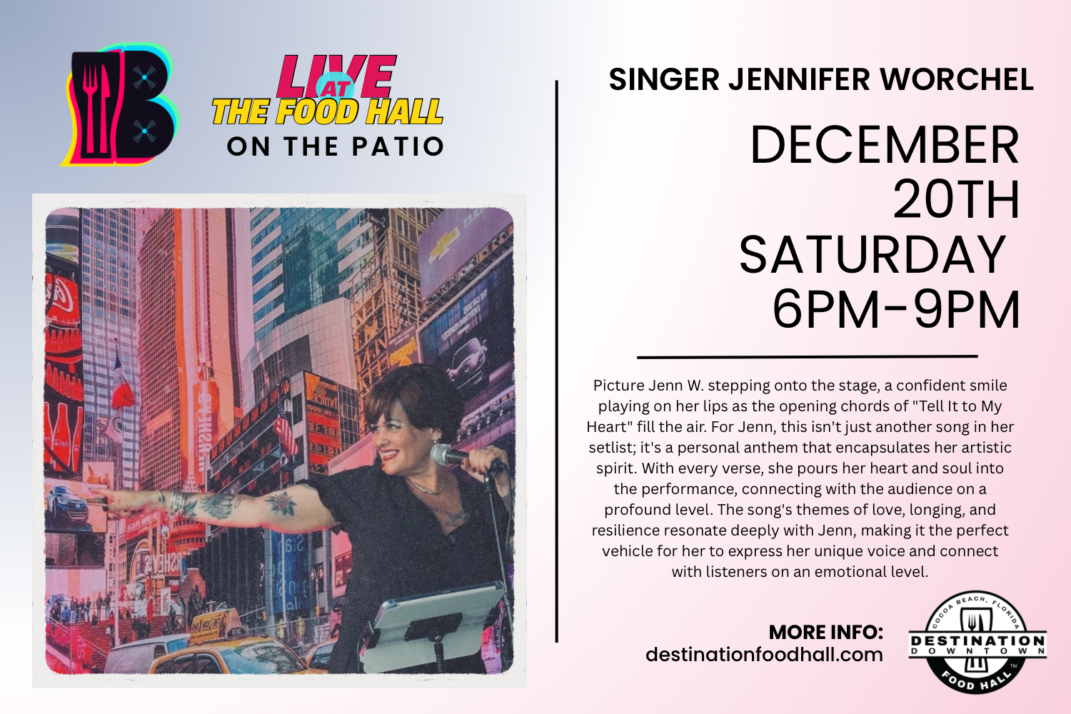 SINGER JENNIFER WORCHEL