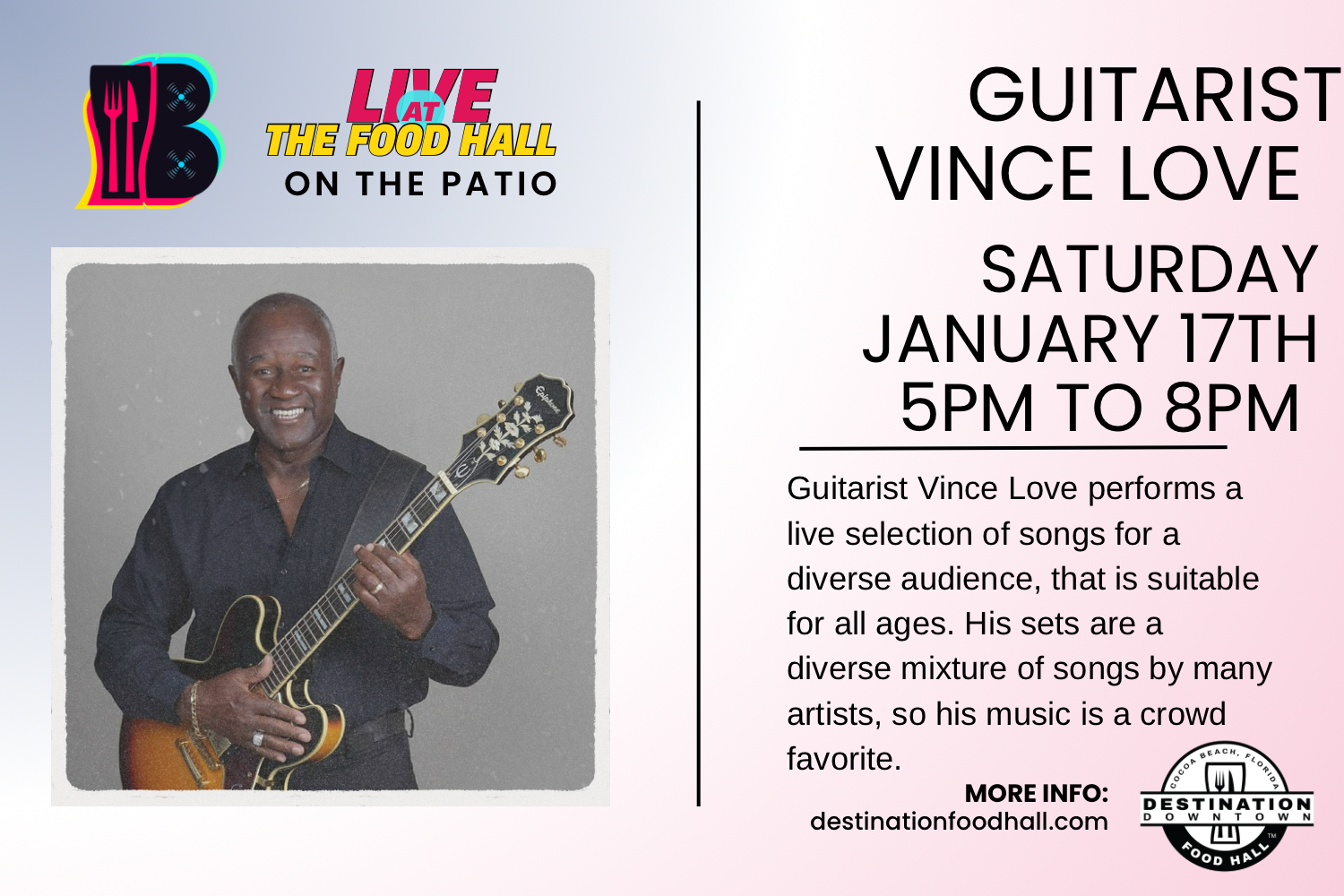 Guitarist Vince Love