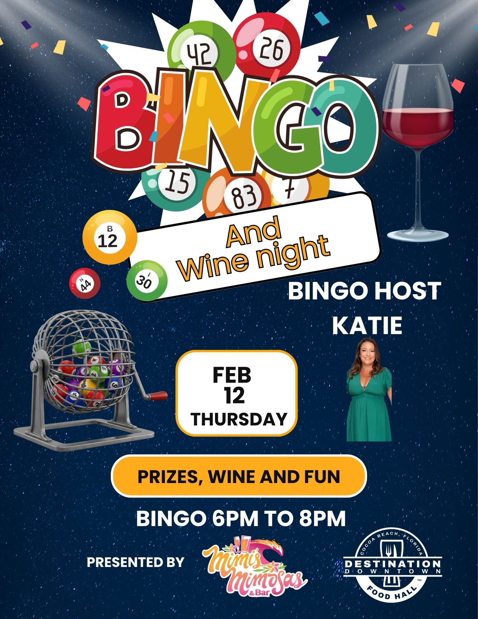 bingo and wine night 