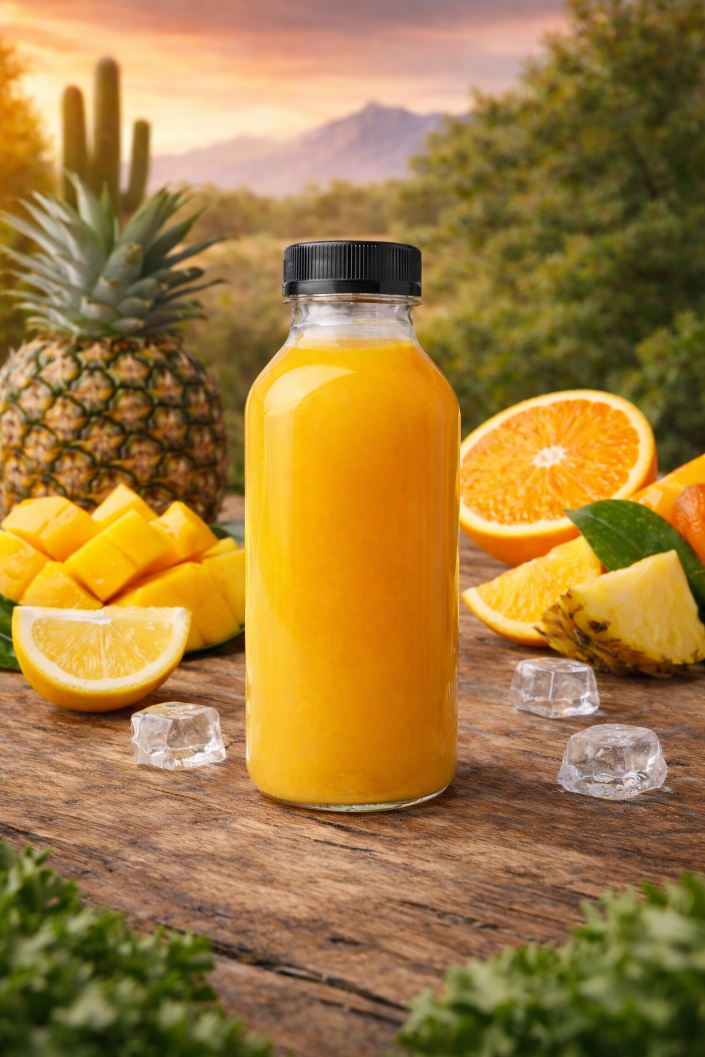 P.O.M.L -  (Pineapple, Orange, Mango, Lemon)