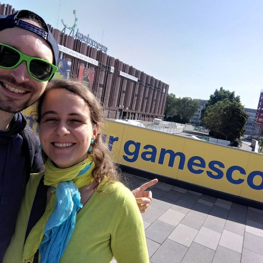 We made it! 🥳
For the next three days, I'm at #Gamescom in Cologne. Happy to meet friends and new people.
See you around! 🙌