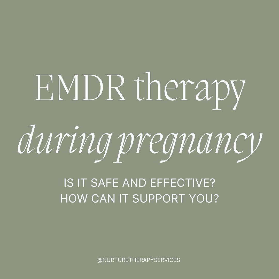 Is EMDR therapy safe during pregnancy? I get this question a lot! 

The latest research says yes, EMDR is safe and effective during pregnancy and postpartum. In many cases, leaving your mental health symptoms untreated comes with a greater risk for b