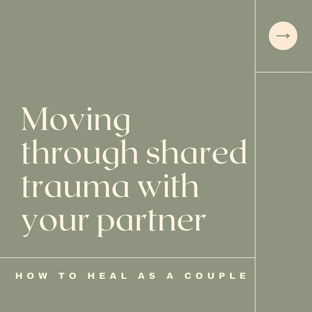 I often work with couples who have recently endured a shared trauma &mdash; a loss, a diagnosis, challenges with fertility, pregnancy complications, or an unexpected setback or major life change. 

It can feel impossible to move forward. Distance can