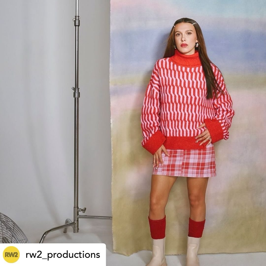 Loved having Millie and the awesome team from @rw2_productions with us in the studio.  #shotatterminus 
Repost - We spent 10 days in ATL filming with Millie - we can&rsquo;t wait to show you all the fun things we got into. Thank you to her dream team