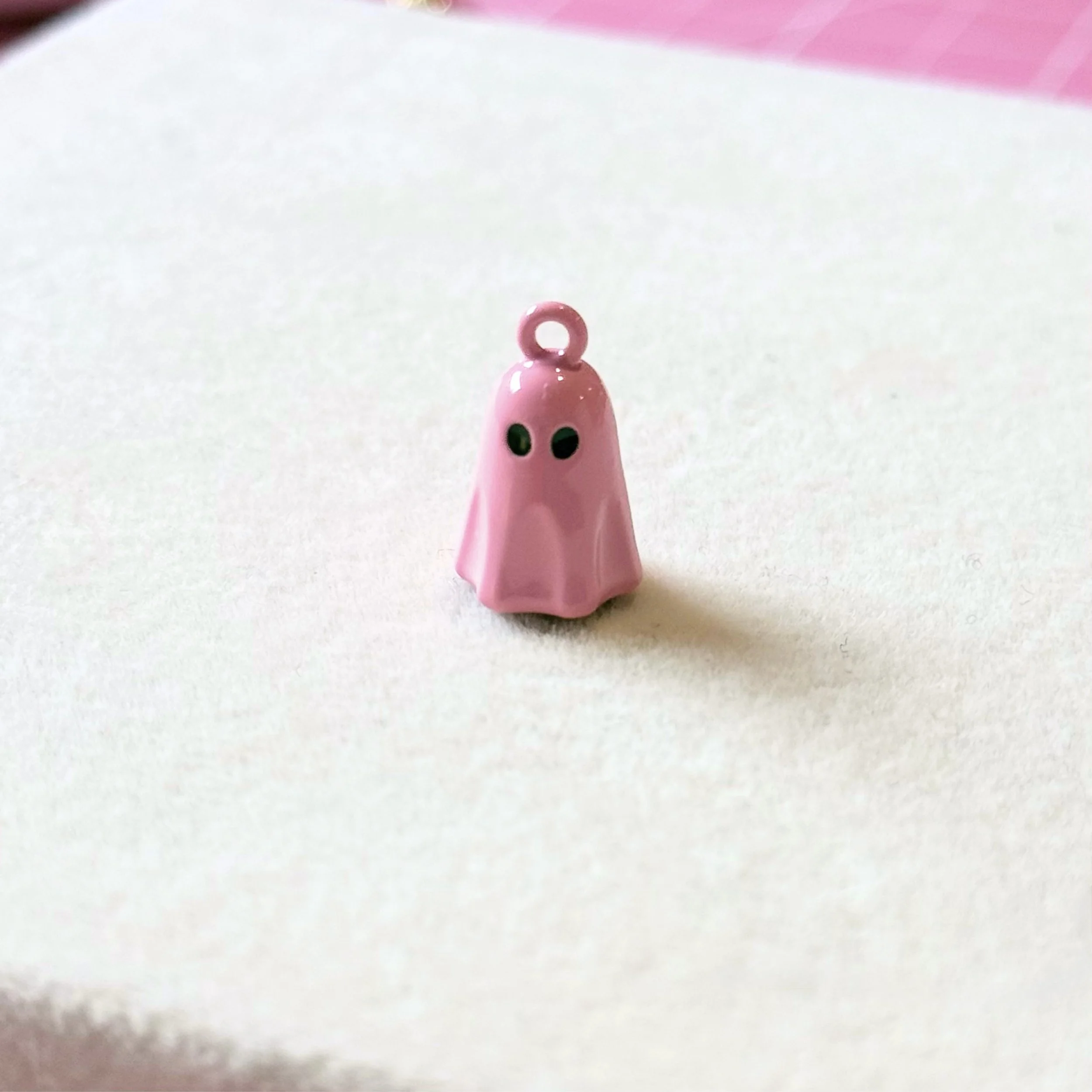 Pink Ghost Charm
