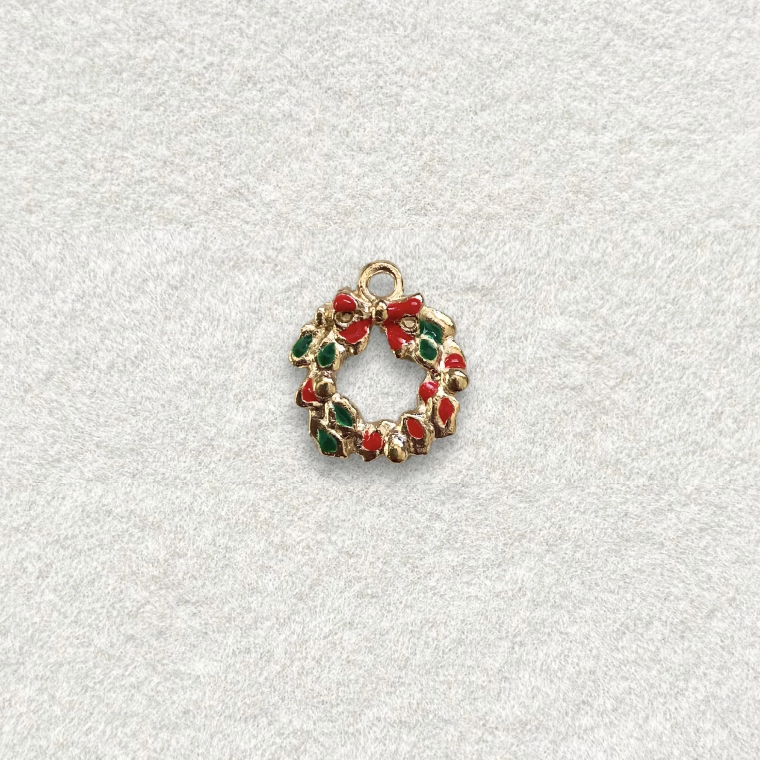 Holiday Wreath Charm
