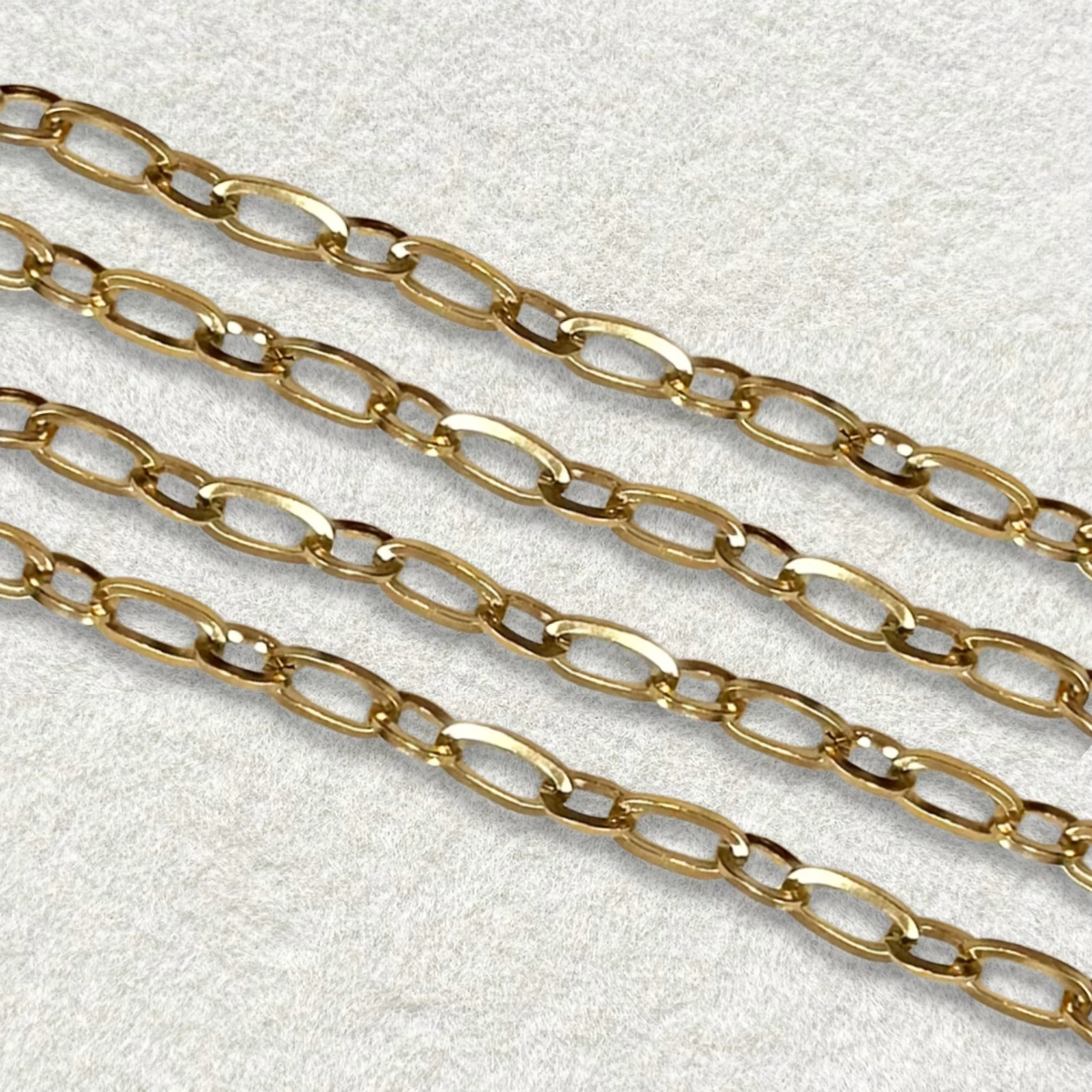 18K Gold Chunky Chain Bracelet