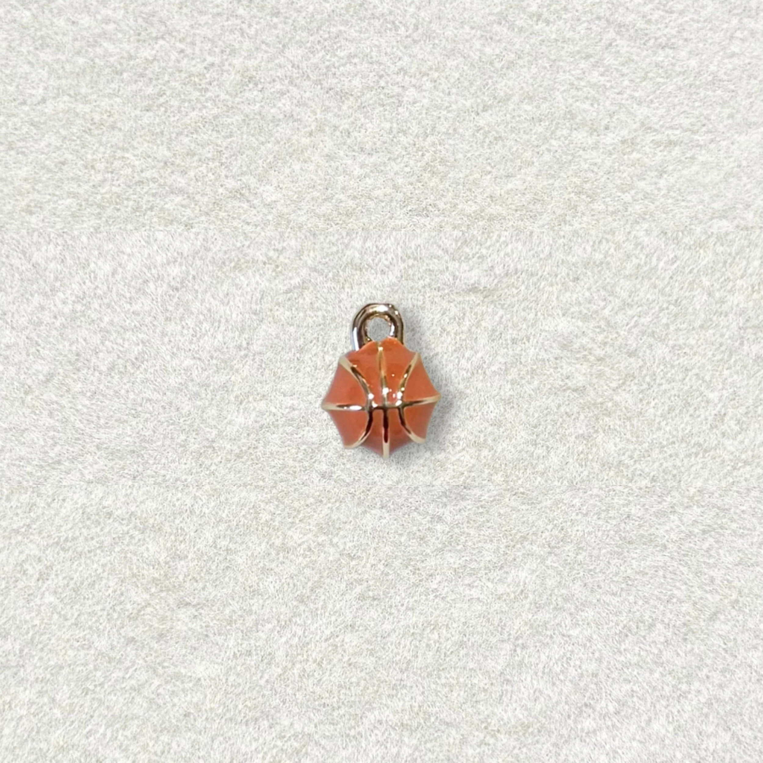 18K Basktball Charm