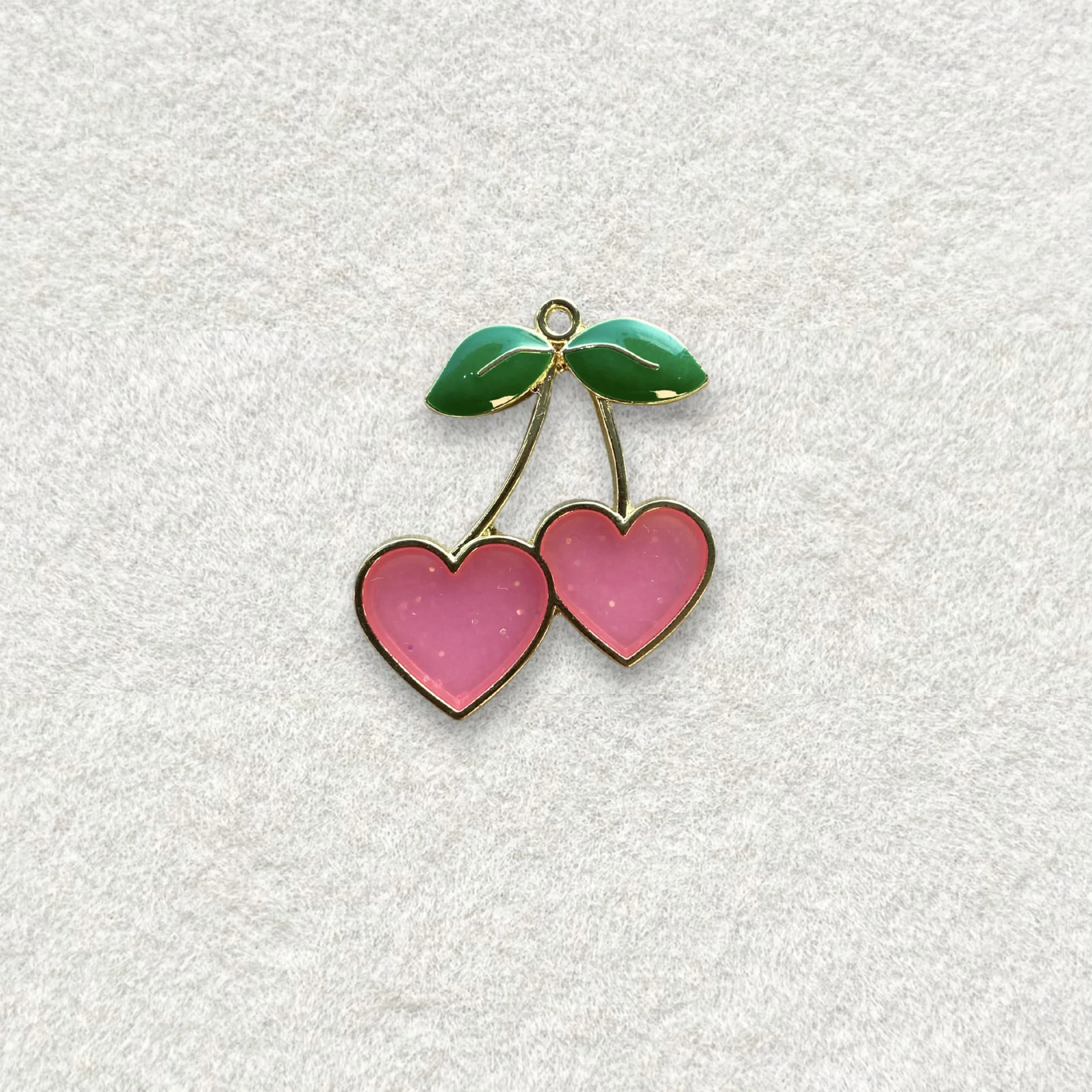 Heart Cherry Charm