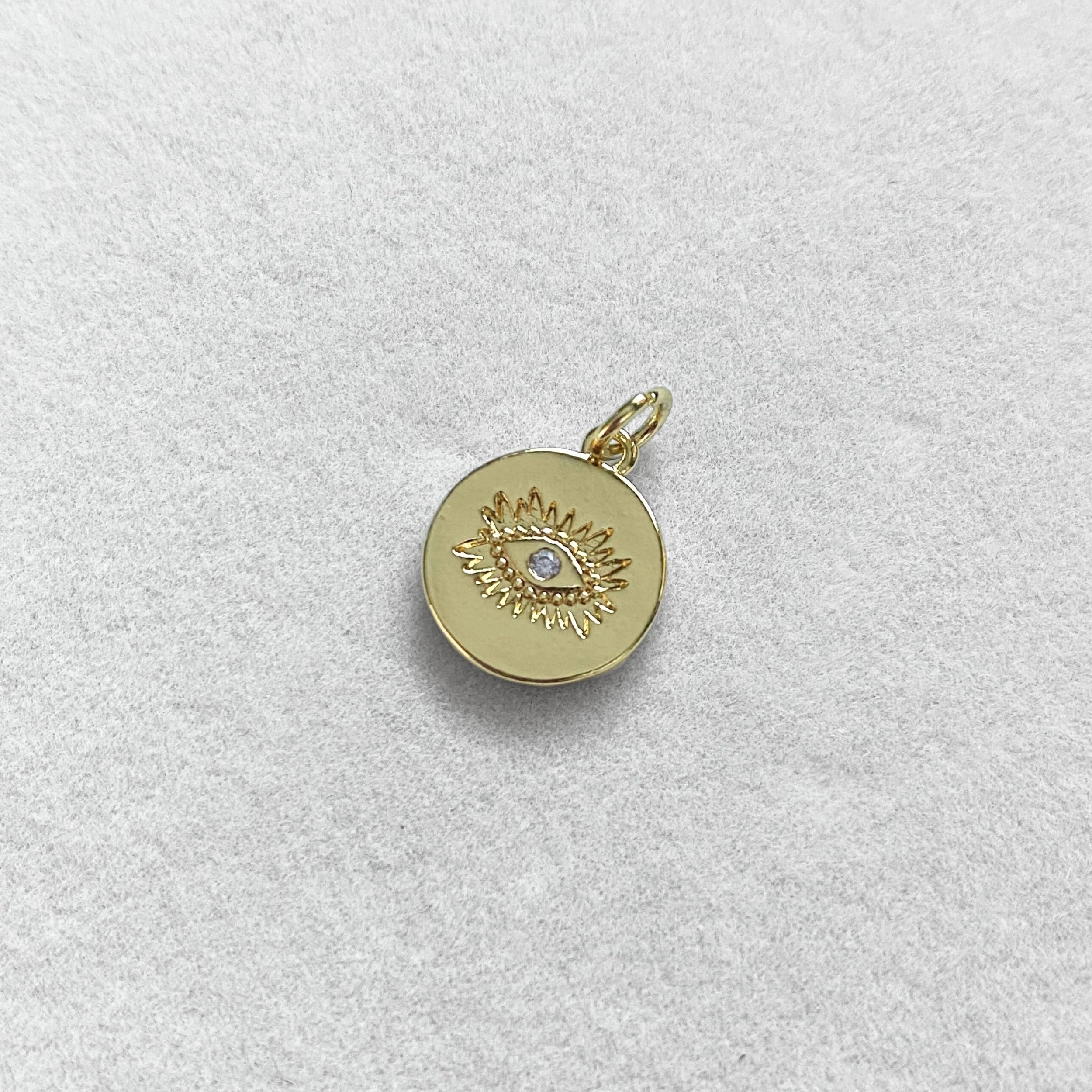 CZ Eye Pendant