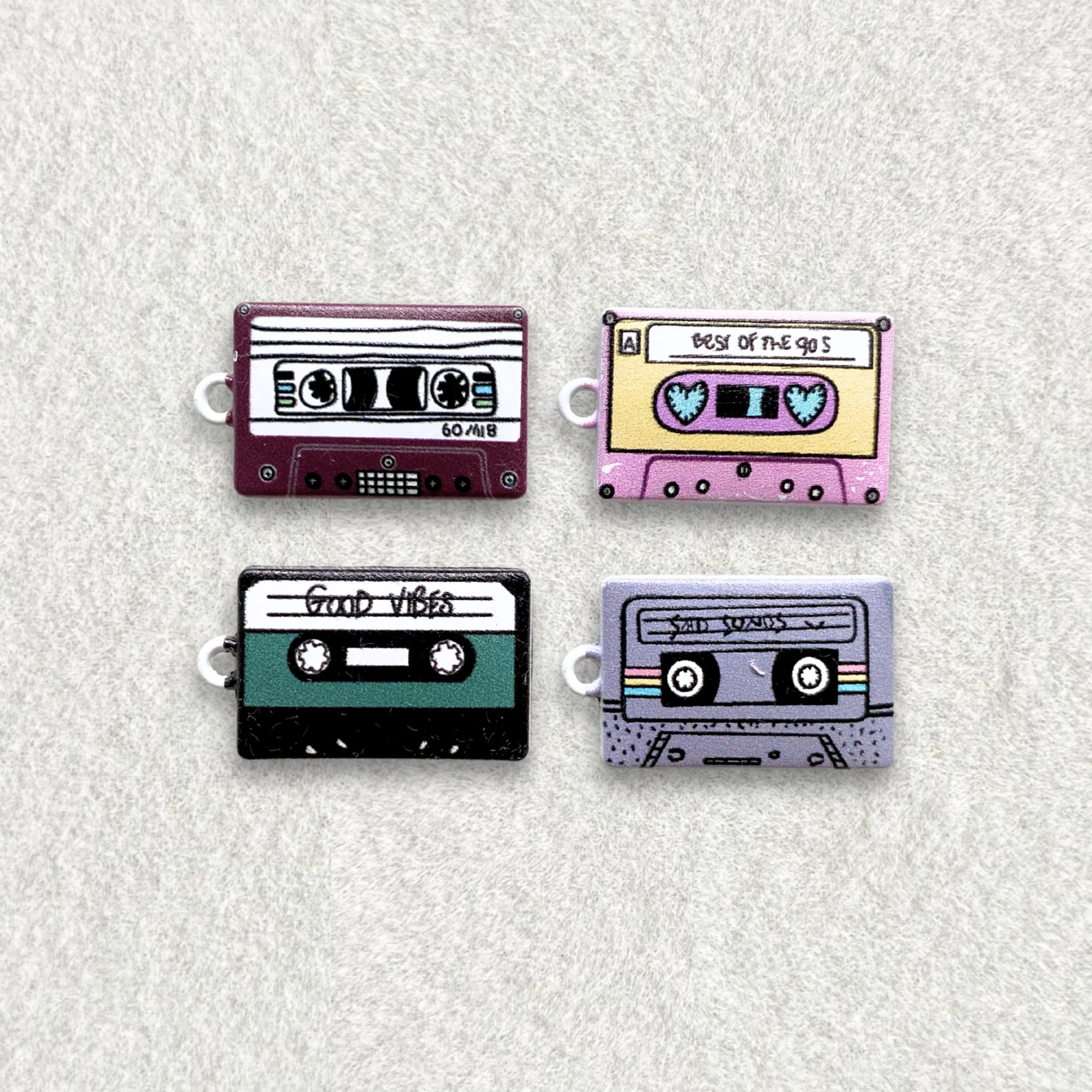 Cassette Tape Charm