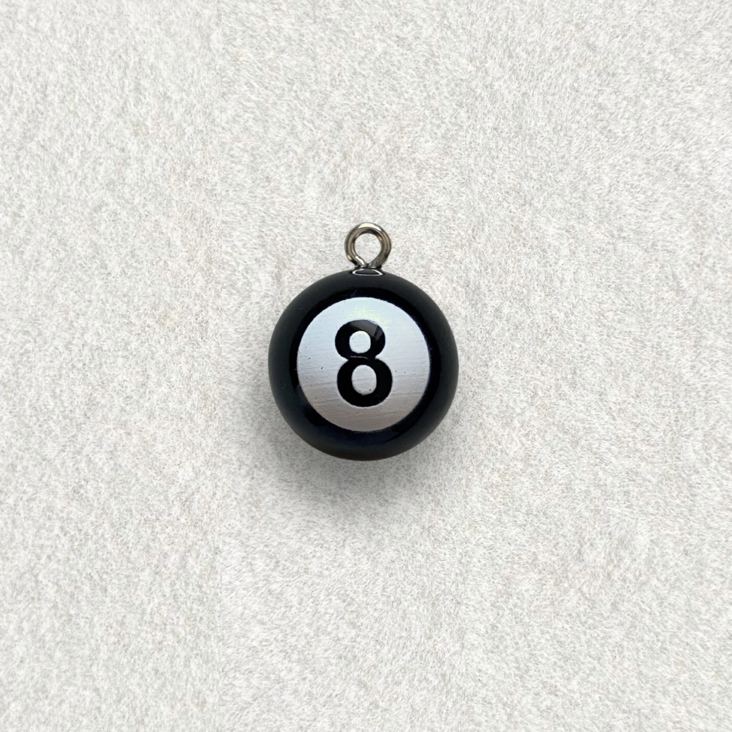 Large Eight Ball Charm