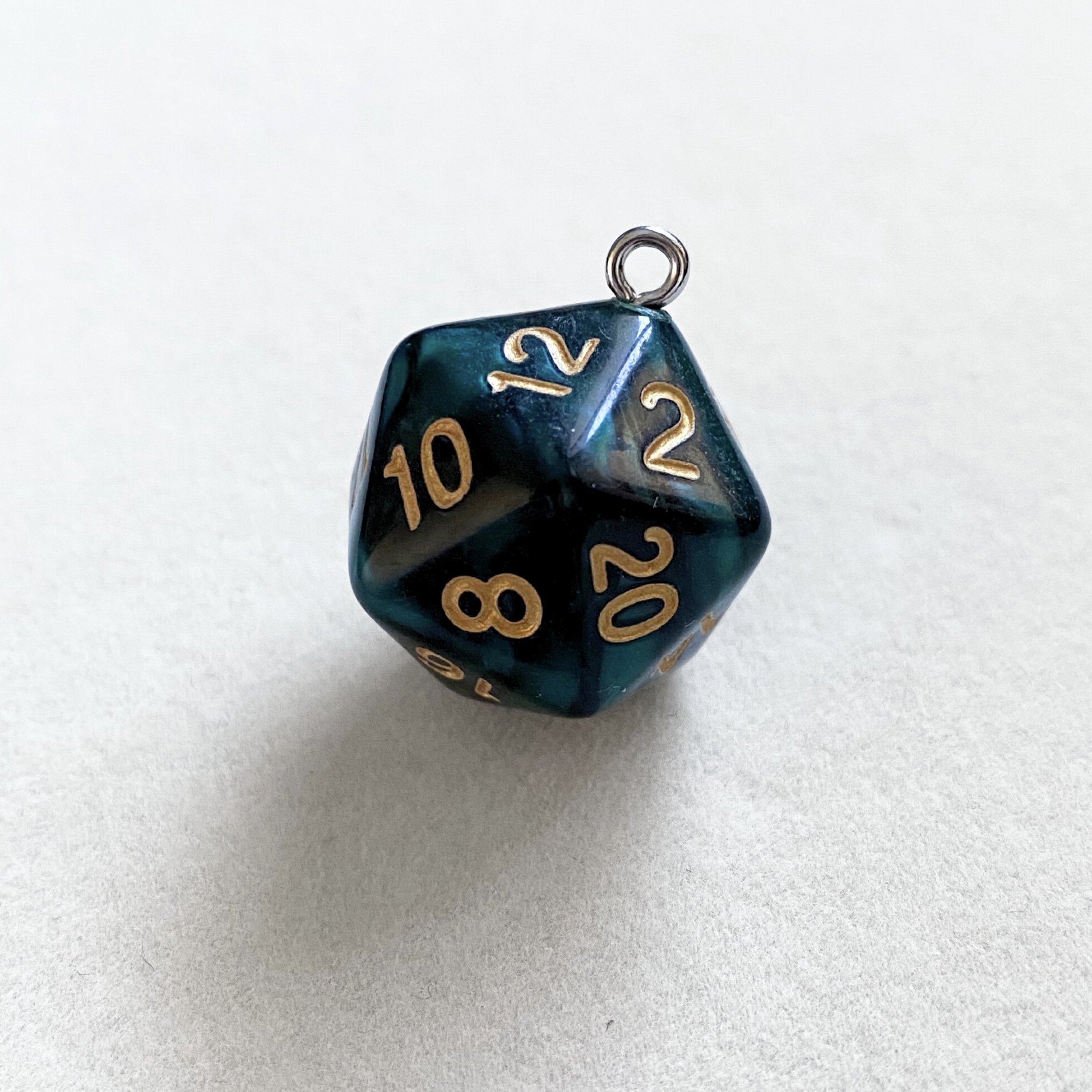 Polyhedral Dice Charm