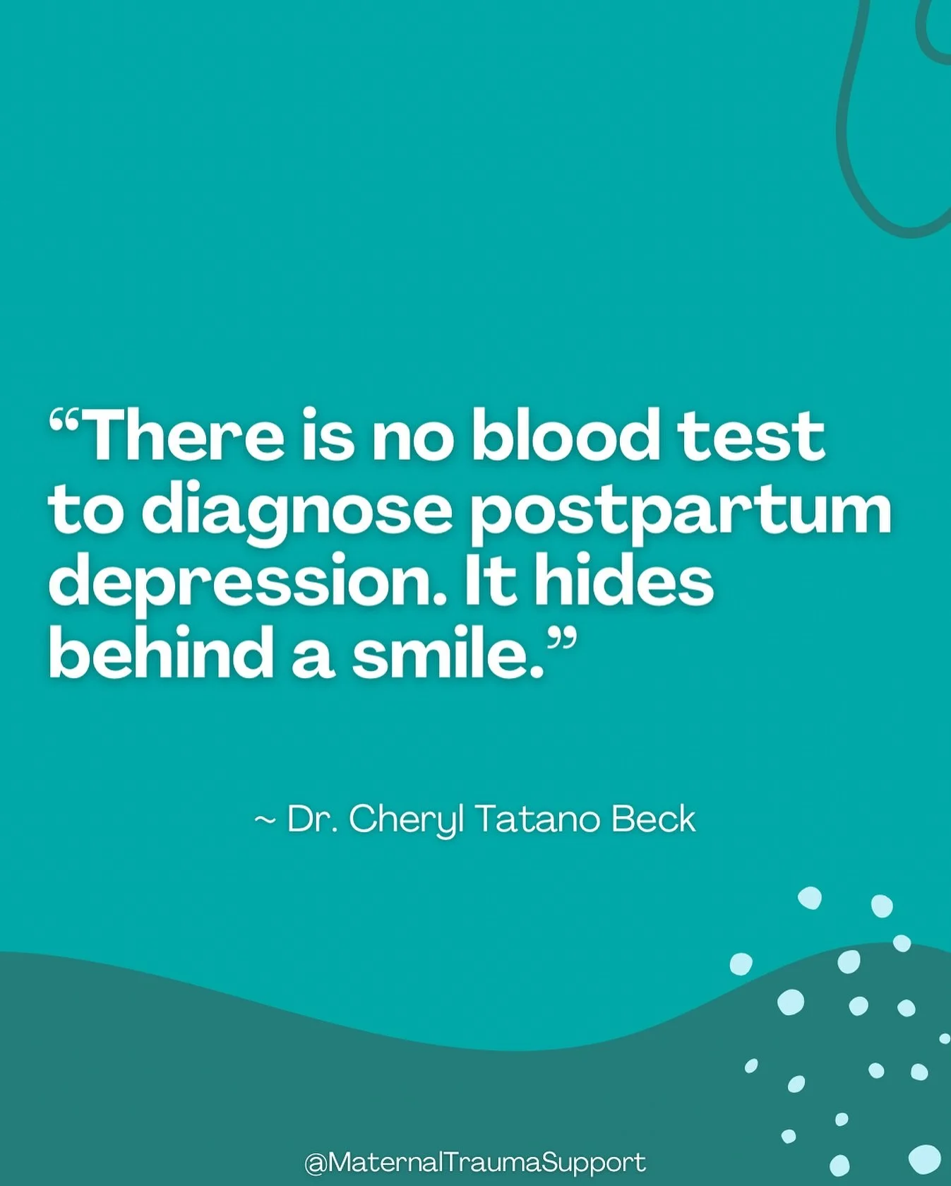 Behind the smile may live grief, ambivalence, and a silent plea to be seen. Healing begins not with fixing, but with witnessing&mdash;the mother, not just the baby, must be held. 

At the Trauma-Informed Maternal Health Directory, Co-Founded by @thei