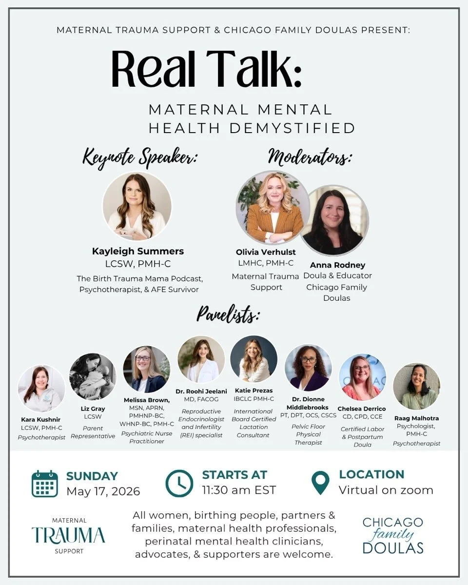 3 weeks from today! We are SO excited to launch our May Maternal Mental Health Event (with a powerhouse line up of speakers and panelists). Find the information you need below- including a free sign up link in our bio!

Join our 2nd annual May Matern