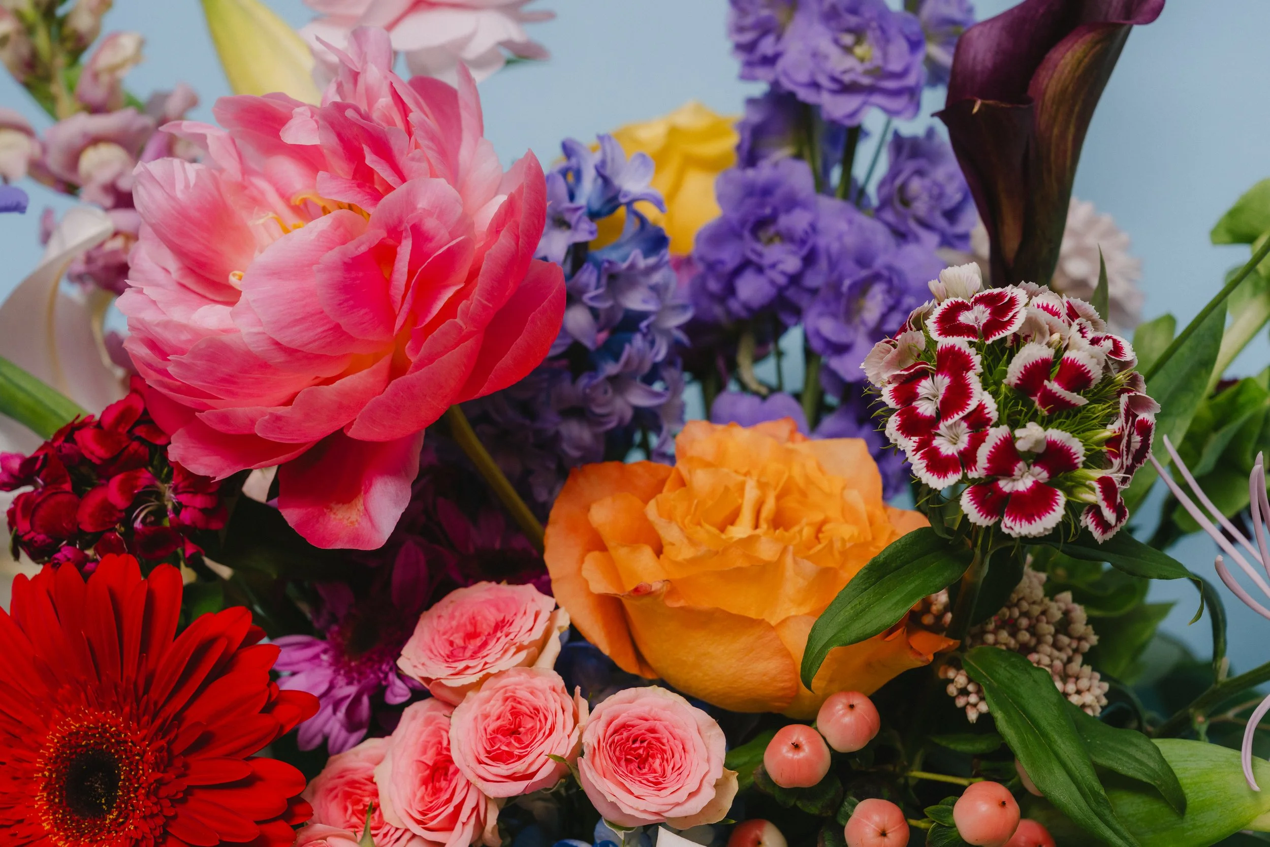 Mother's Delight - An extra large bouquet of many fresh varieties made to order in either a large ceramic vase, pot, or glass vase. Varieties will vary depending on availability - $249.95 and up.