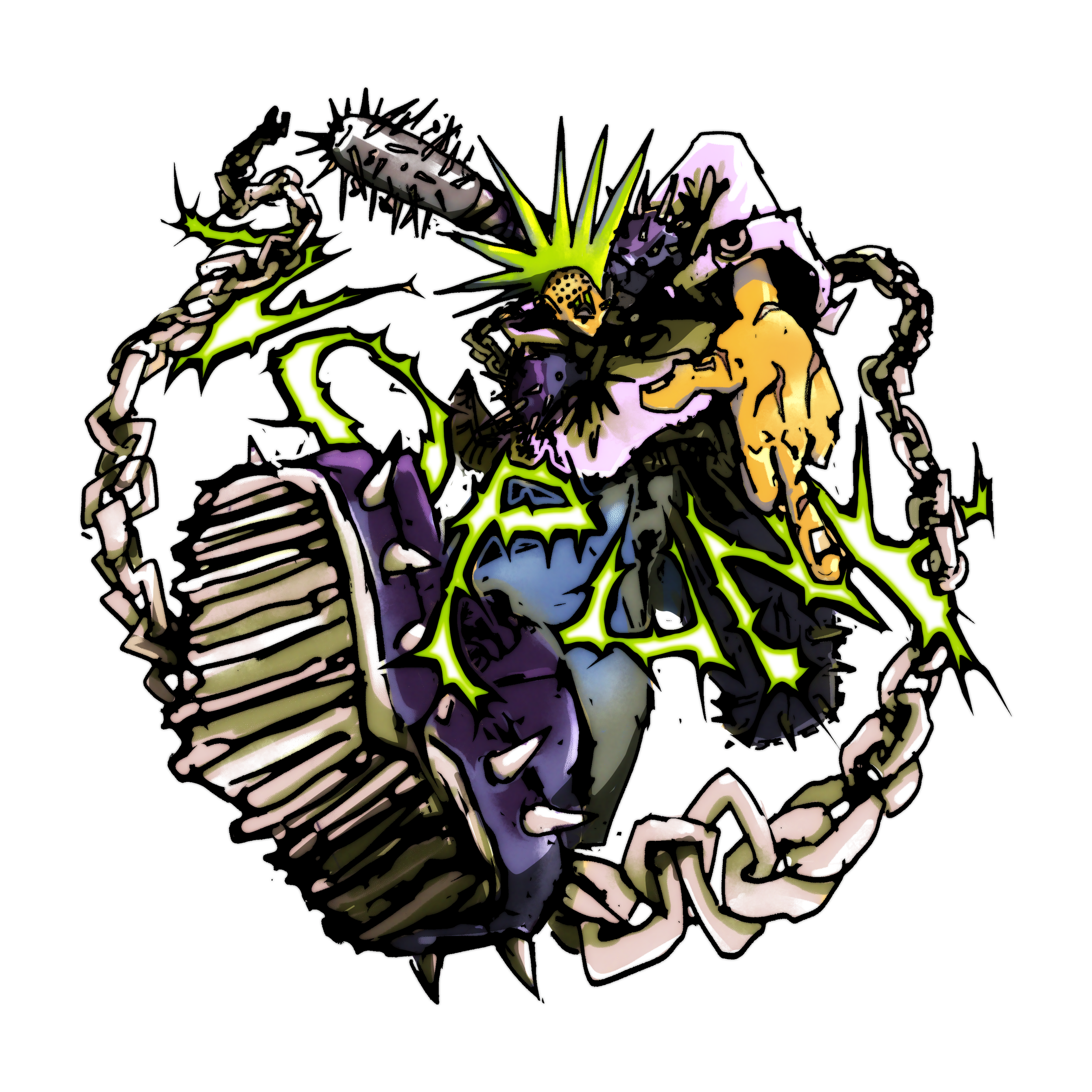 Clothing graphic for No Punk Clothing