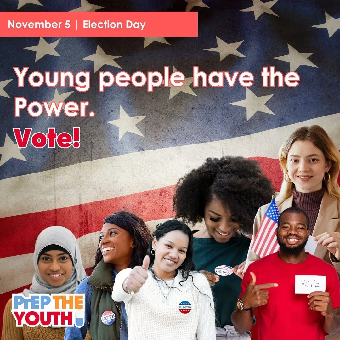 It&rsquo;s Election Day! Young people have power ✊✊🏽✊🏾✊🏿. Are you 18 or older? Make your vote count 🇺🇸! Head to the polls today!

#youngvoters #electionday #polls #vote #2024election #presidentalcampaign #preptheyouth #washingtondc #dcvoter #vot