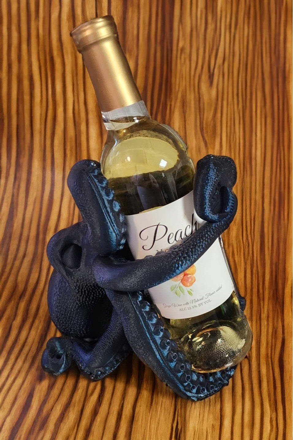 3D Printed Octopus Wine Bottle Holder