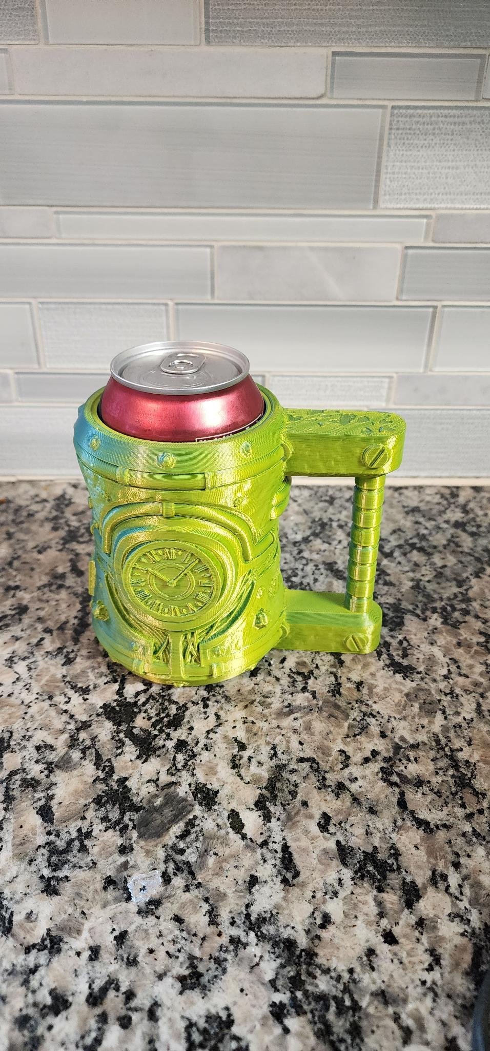 Steampunk koozie