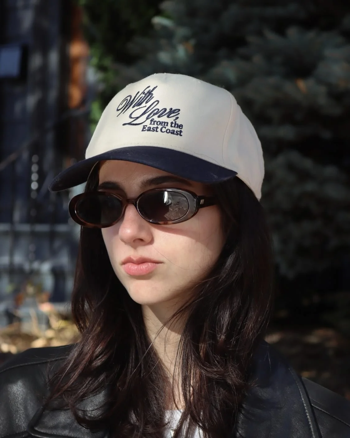 The East Coast Cap - Navy and Cream color way drops Friday 11/29.