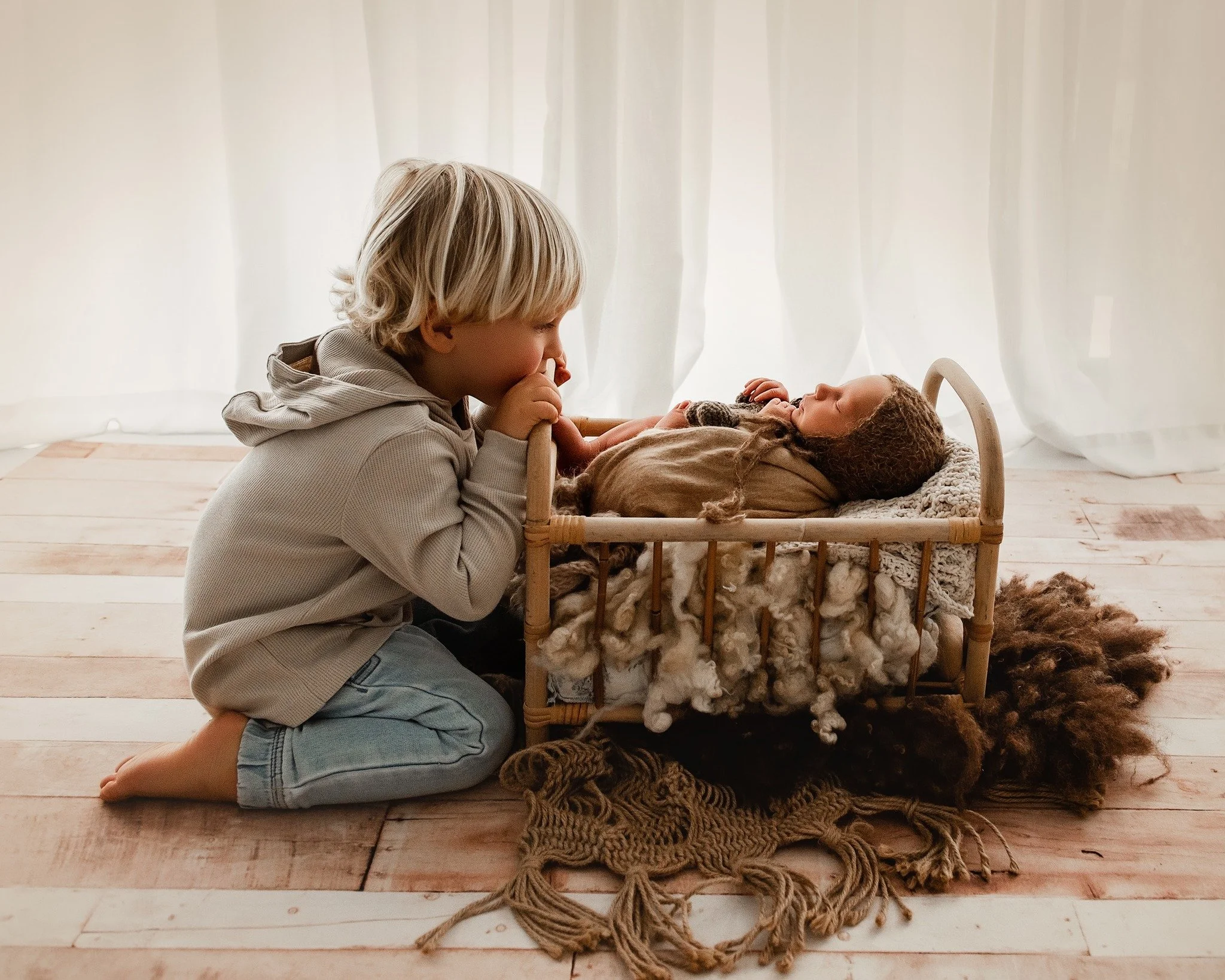 Sitting here, watching my new best friend.
I have a feeling we&rsquo;re going to have the sweetest adventures together. 

#newbrothers #newbrother #newbrotherhood #newbrothersclub #newbornphoto #newbornphotos #newbornphotoprops #newbornphotoshoot #ne